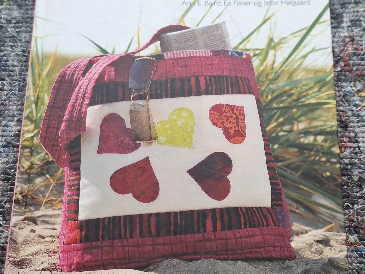 Billede 1 - Hjerte patchwork bog sælges