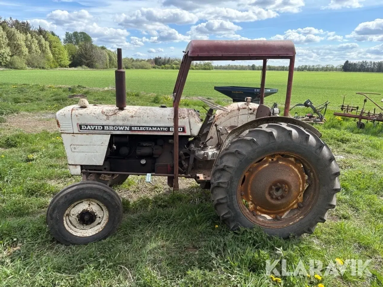 Billede 2 - Veterantraktor David Brown Selectamatic 880