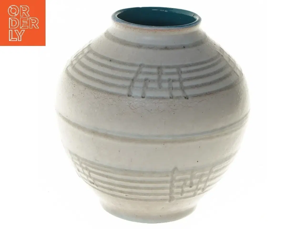 Billede 1 - Rund keramik vase fra W.GERMANY (str. 12x13 cm)