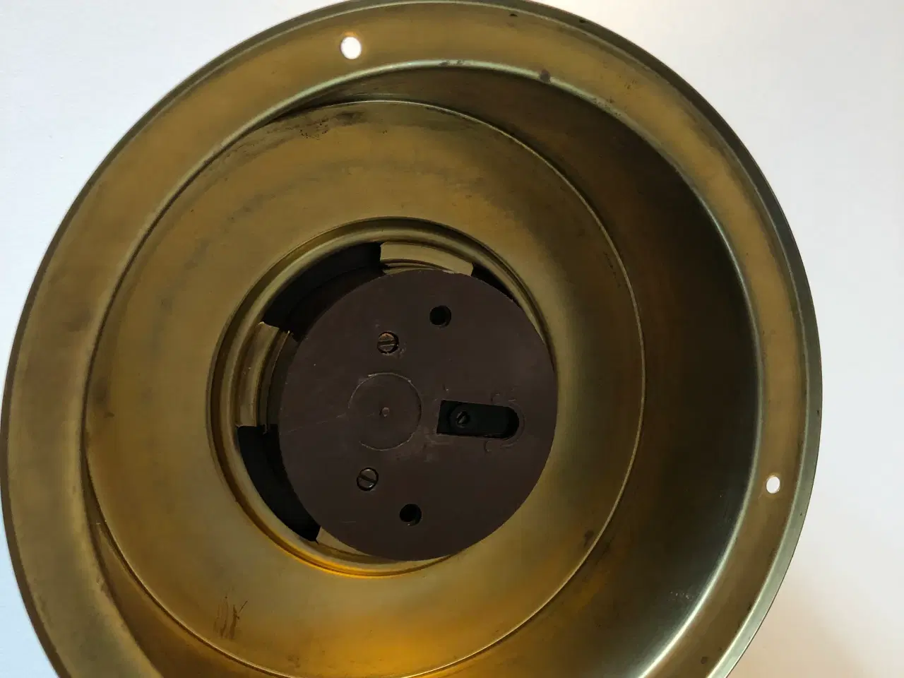 Billede 12 - Flot messing skibsur og barometer med patina