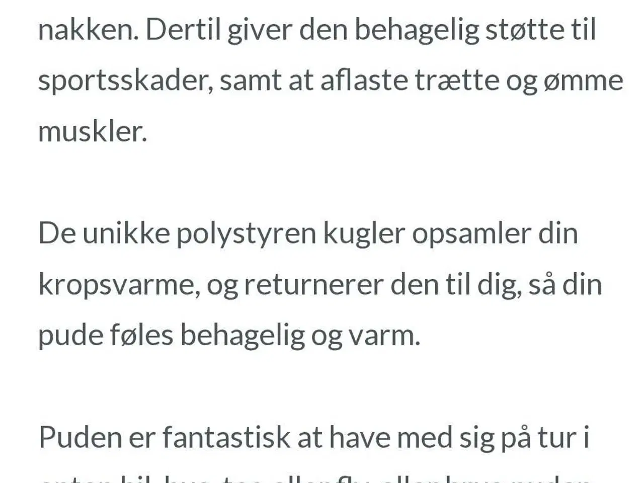 Billede 5 - Skulder/nakkepude 