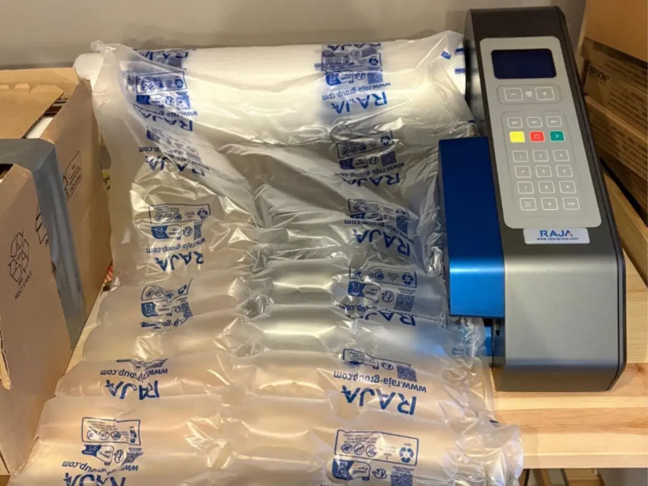 Billede 1 - Raja bobbelplast maskine