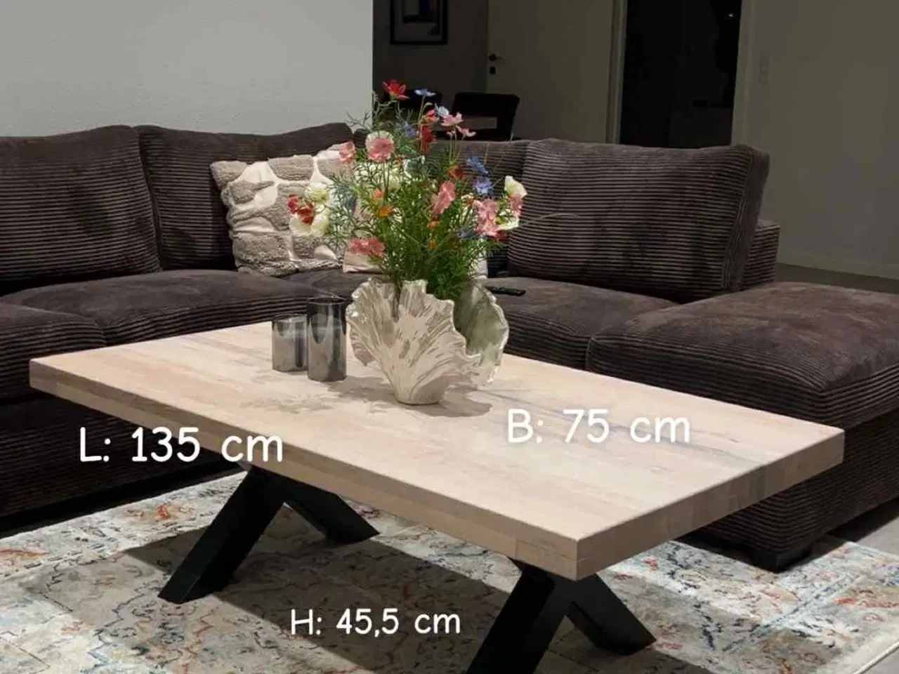 Billede 1 - BODAHL nature vitrineskab, sofabord & tvbord