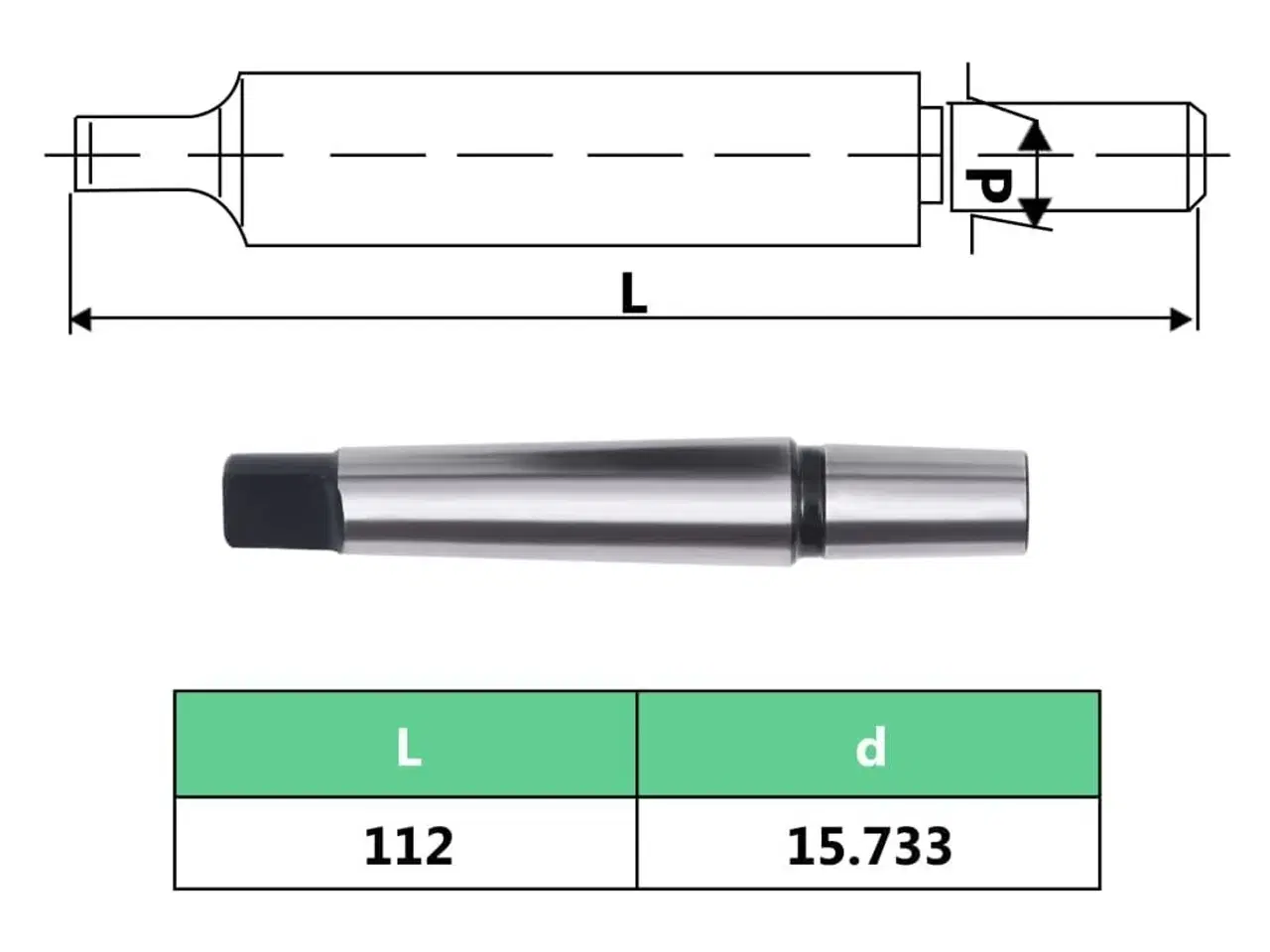 Billede 9 - Borepatron m. quick release-funktion MT2-B16 13 mm spændeområde