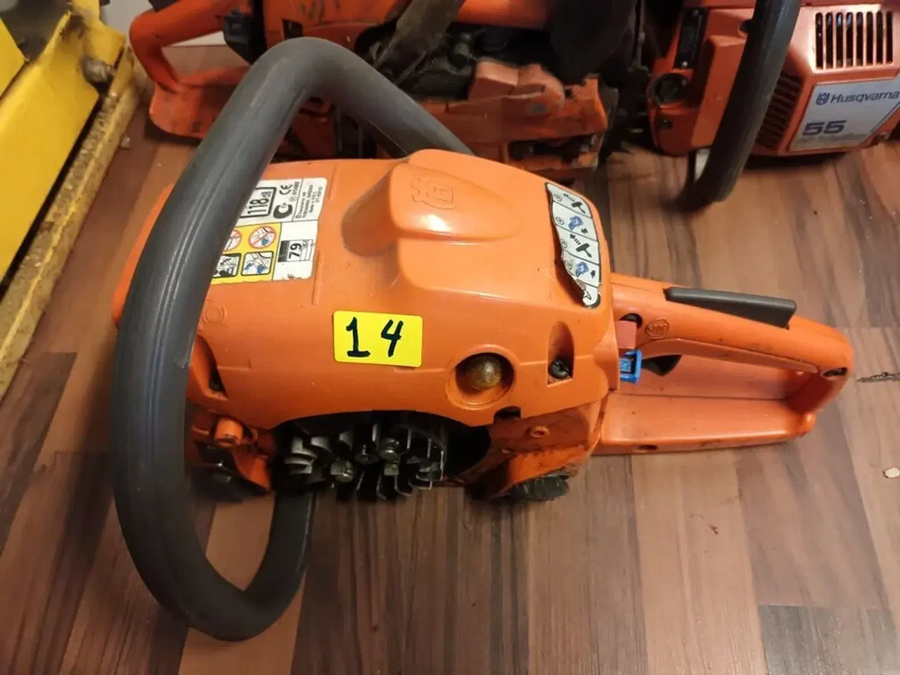 Billede 3 - 6 stk. kædesave HUSQVARNA, 1 stk. kapsav og 1 stk. løvblæser