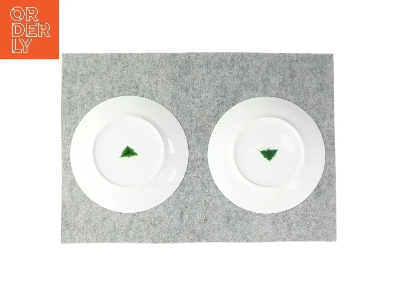 Billede 2 - Tallerkener med blomstermønster fra Bavaria (str. Ø:26,5cm)