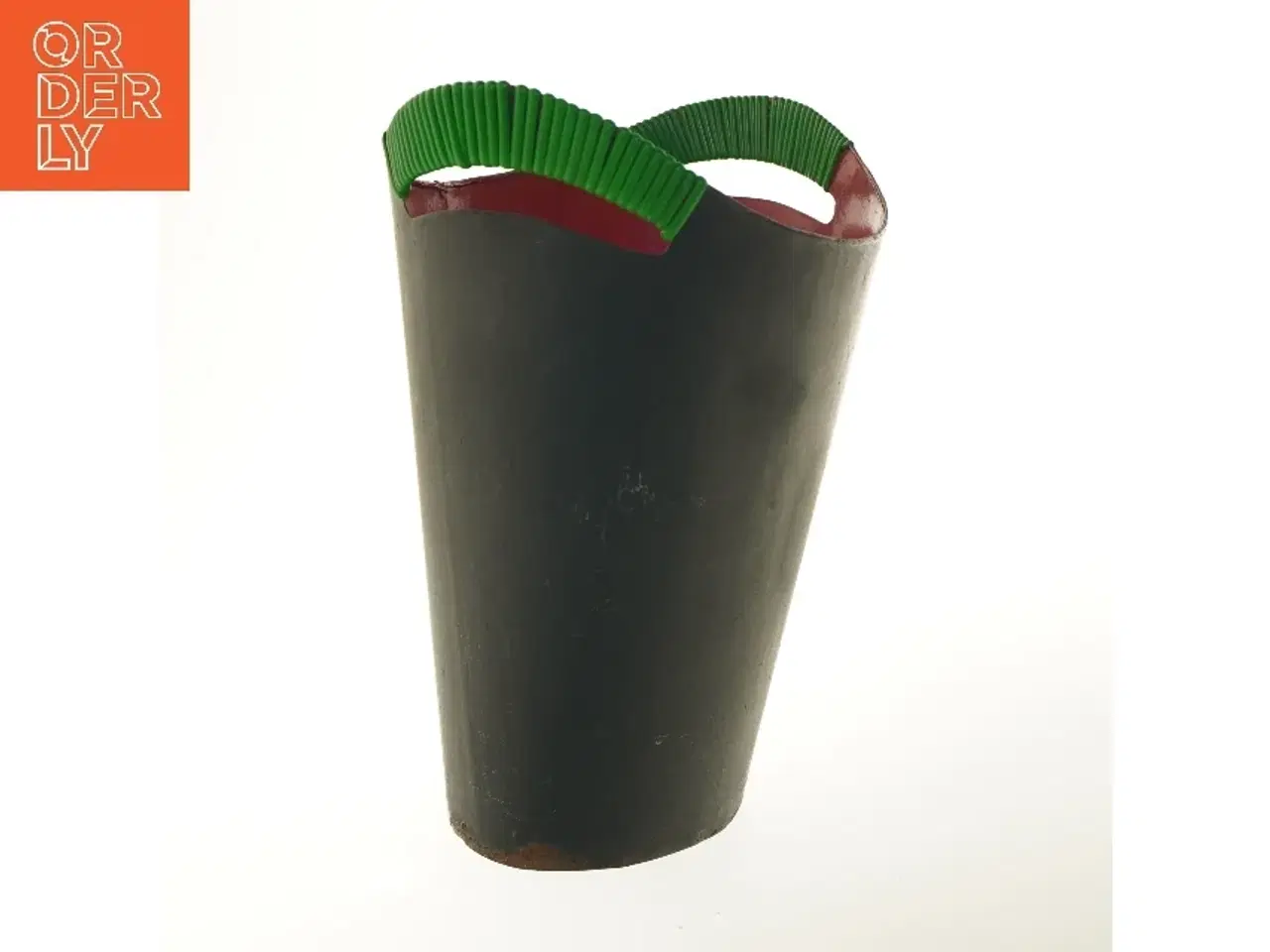 Billede 2 - Vintage skraldespand med håndtag (str. Ø 16,5x Ø 13x34 cm)