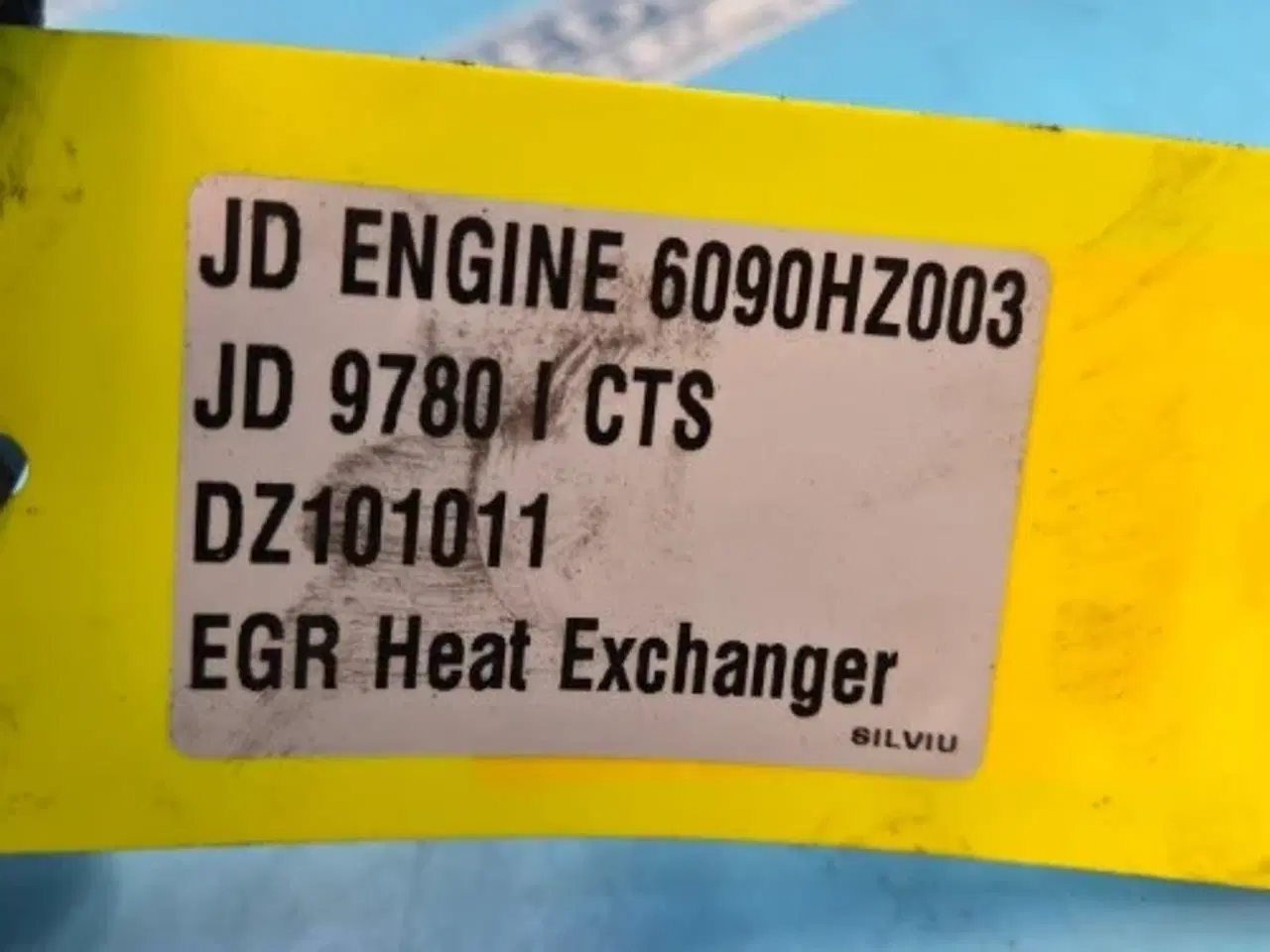 Billede 15 - John Deere 6090HZ003 EGR Varmeveksler DZ101011