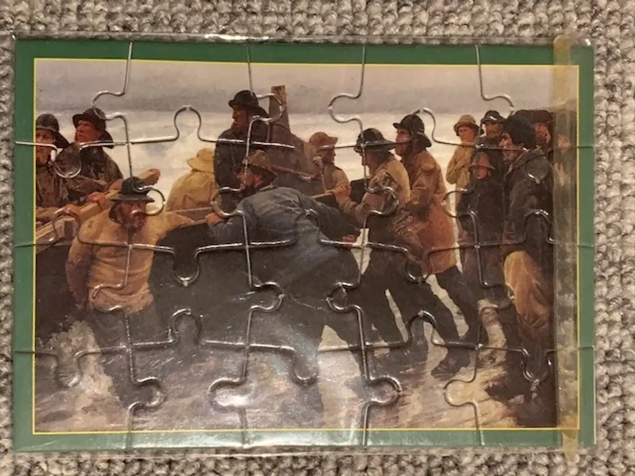 Billede 3 - Puslespil - postkort som puslespil i kraftig pap