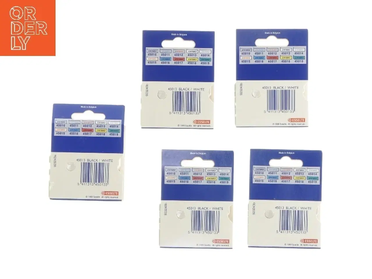 Billede 3 - Dymo D1 Label Kassette 12mm fra Dymo (str. 9x9x7 cm)