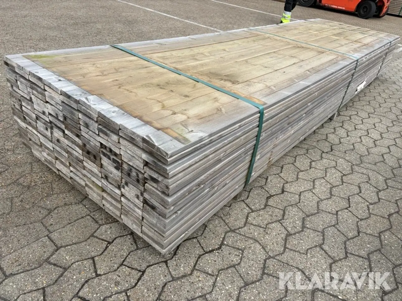 Billede 3 - Trykempraneret terrassebrædder - 180 styks - 756 meter