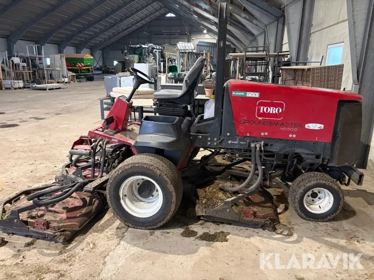 Billede 6 - Græsslåmaskine Toro Groundmaster 4500-D