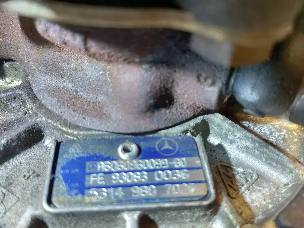 Billede 5 - Turbo til Mercedes W210-3,0-177 HK