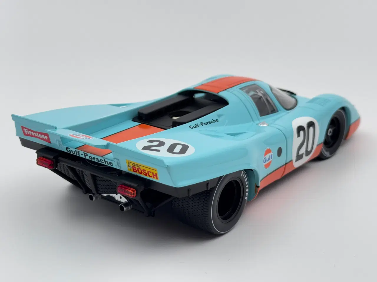 Billede 4 - 1970 Gulf Porsche 917K #20 4.9 Flat 12 - 1:18