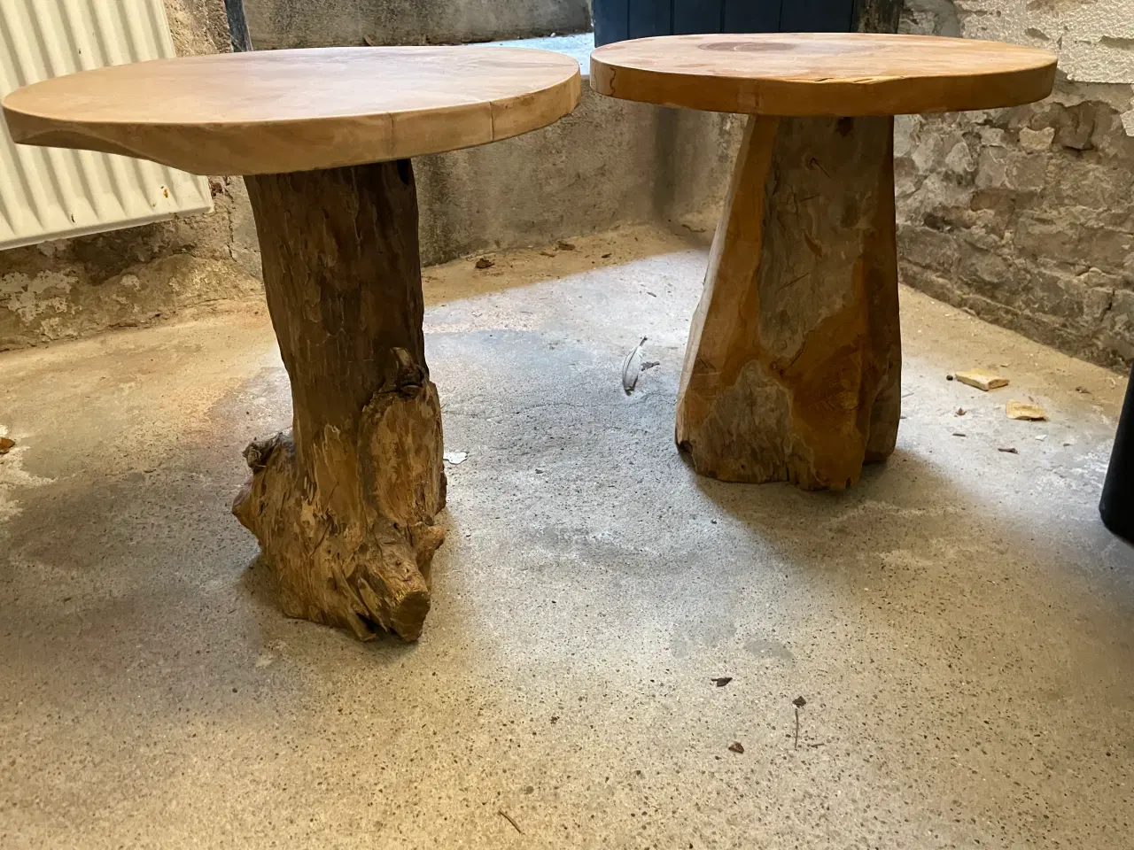 Billede 1 - Sofabord, træbord, træstub, sidebord 