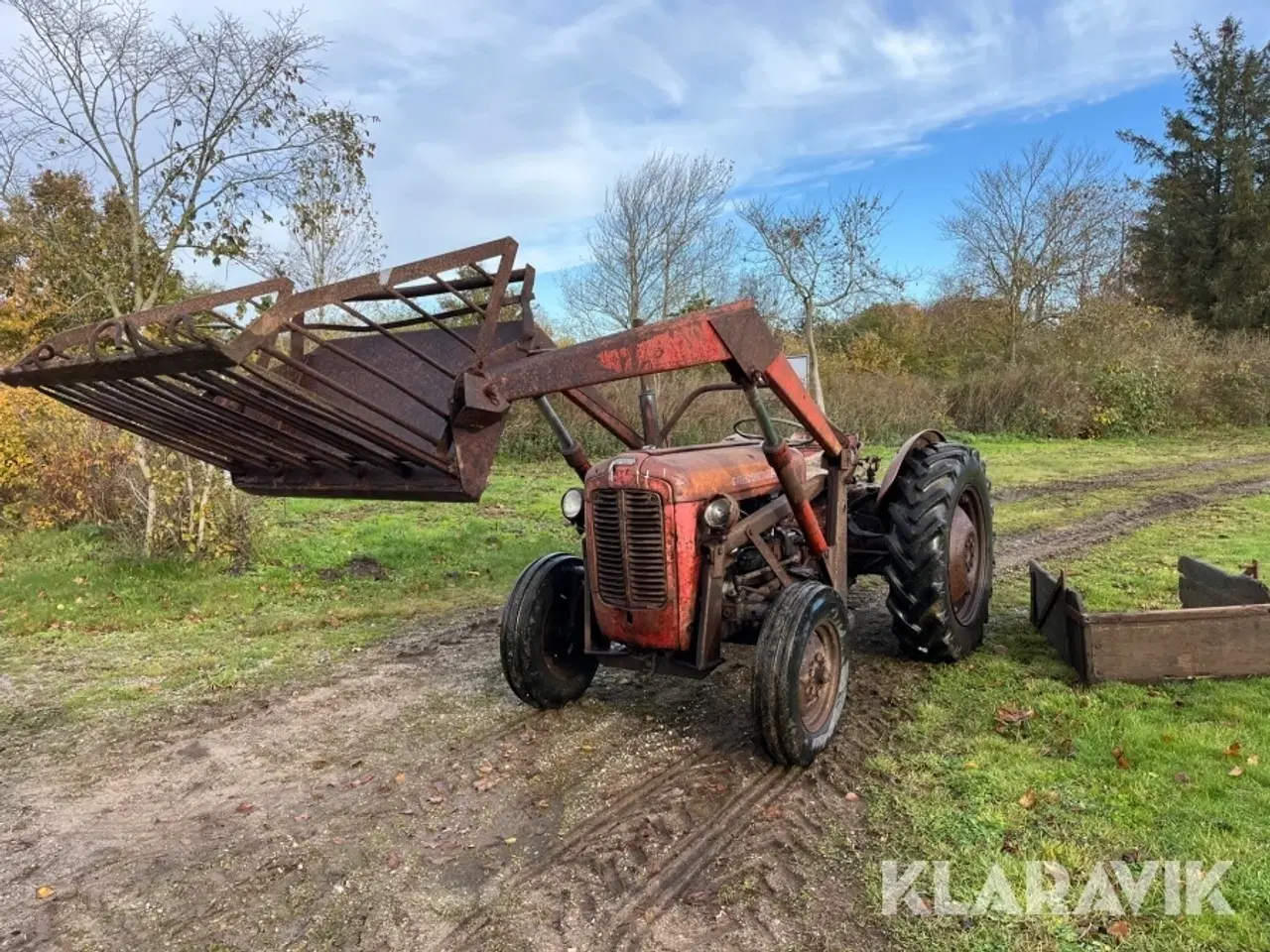 Billede 4 - Veterantraktor Massey-Ferguson 35