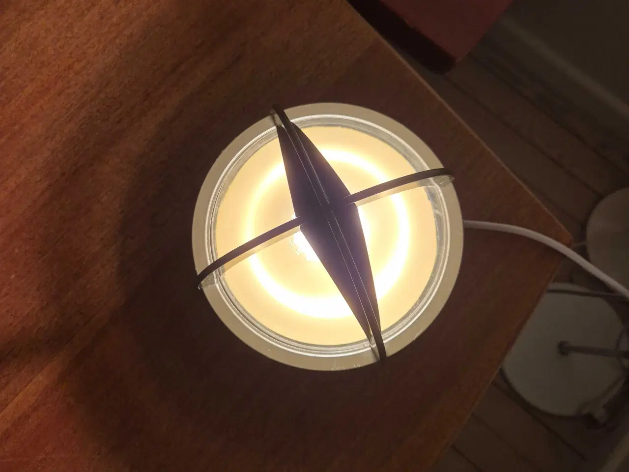 Billede 5 - Brun Minipirat med gylden reflektorskærm 