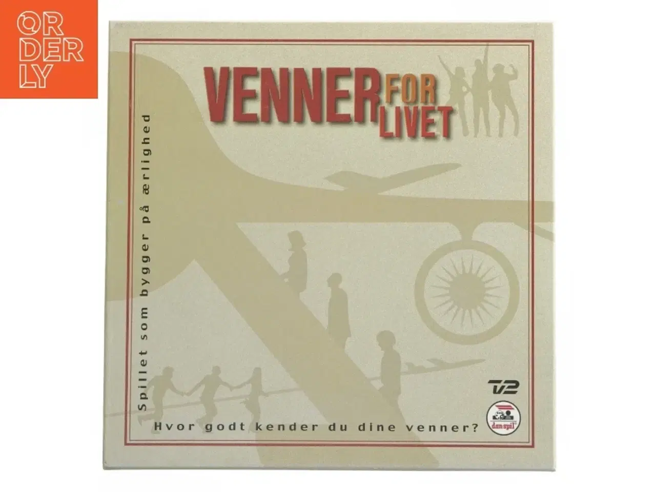 Billede 1 - Venner For Livet brætspil fra Danspil (str. 27x27 cm)