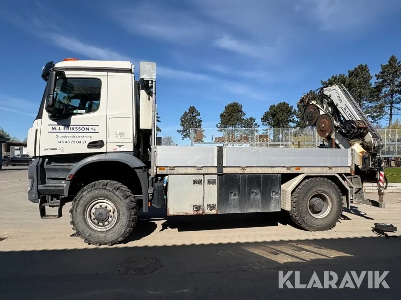Billede 2 - Lastbil Mercedes-Benz Arocs 2036 AK med kran