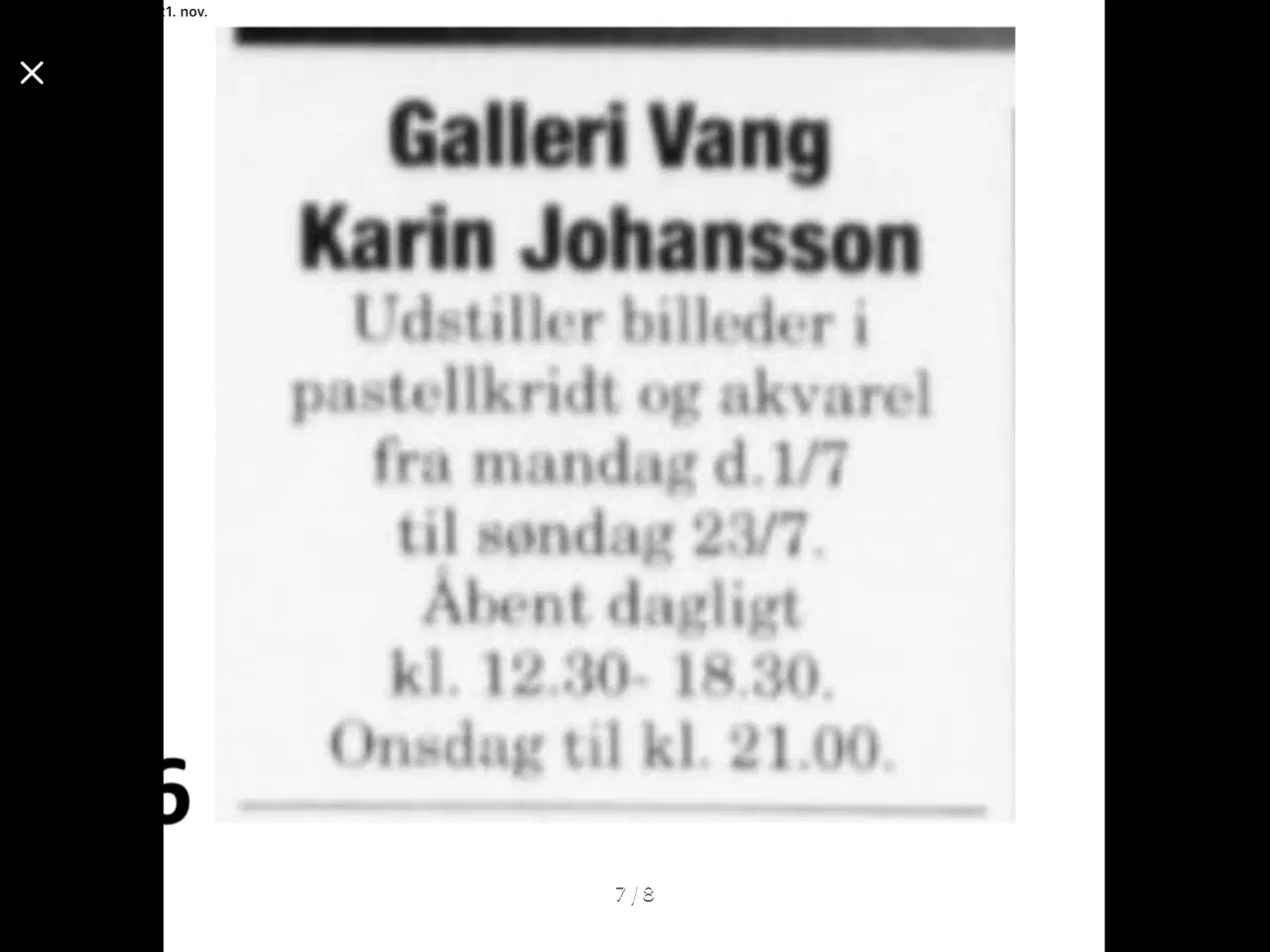 Billede 6 - Maleri Karin Johansson, Bornholms