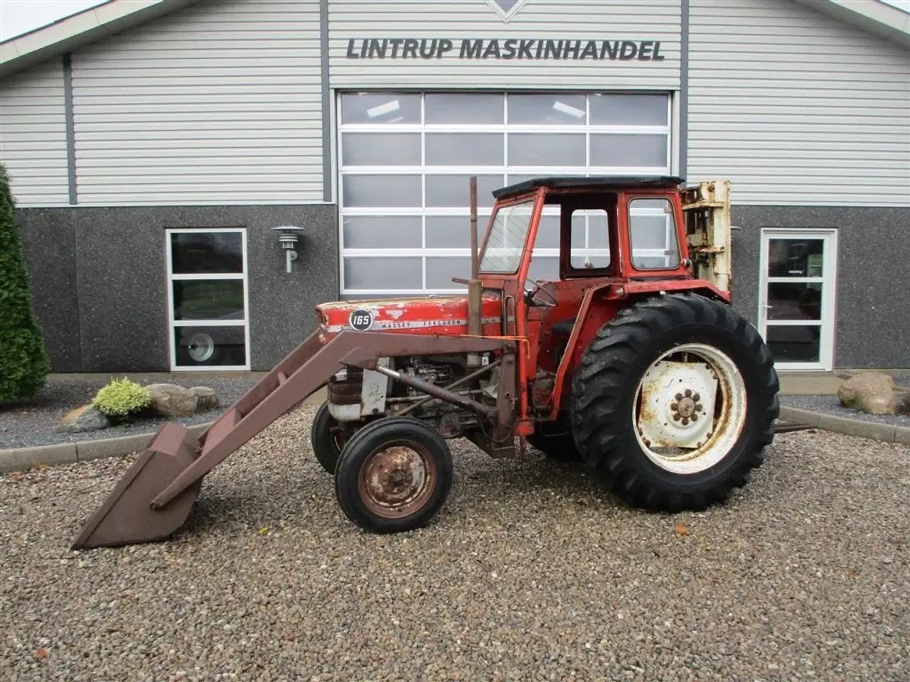 Billede 1 - Massey Ferguson 165 Med Trucktårn og Frontlæsser