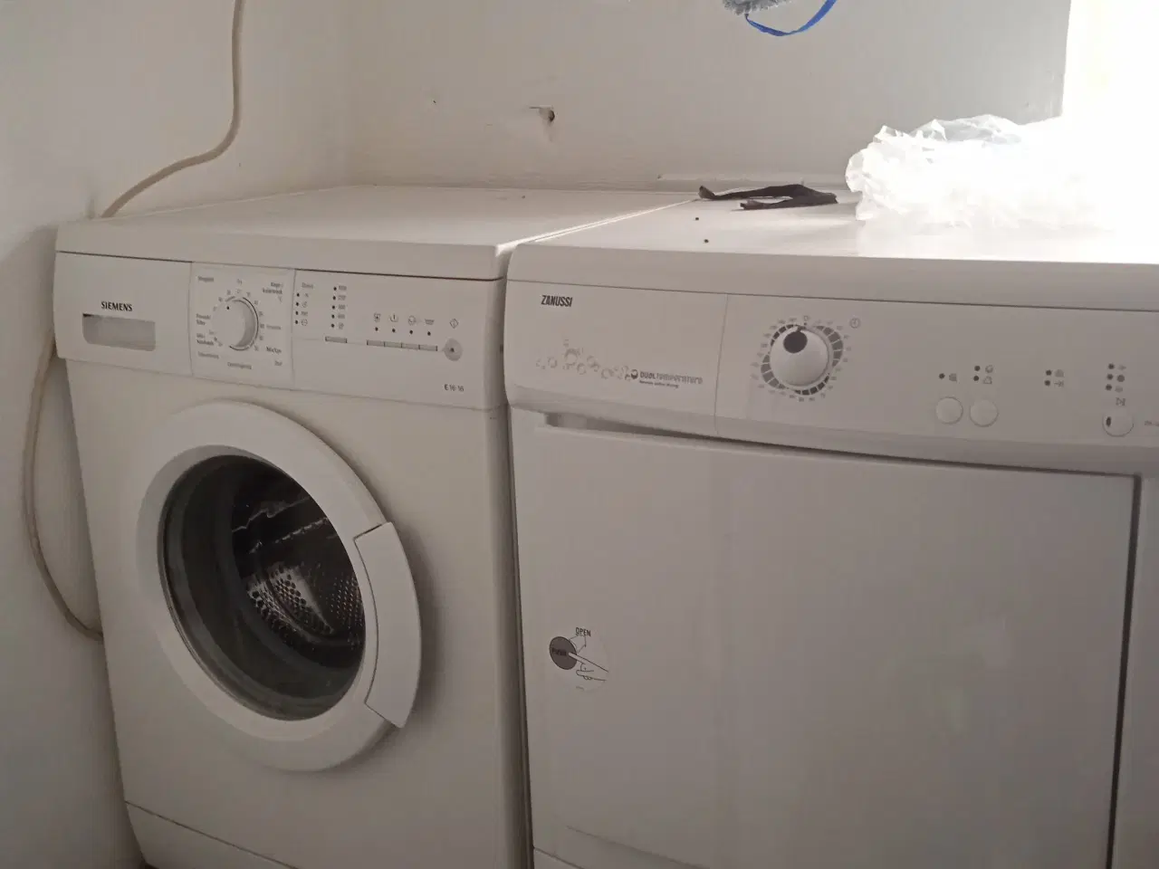 Billede 1 - Vaskemaskine og tørretumbler 