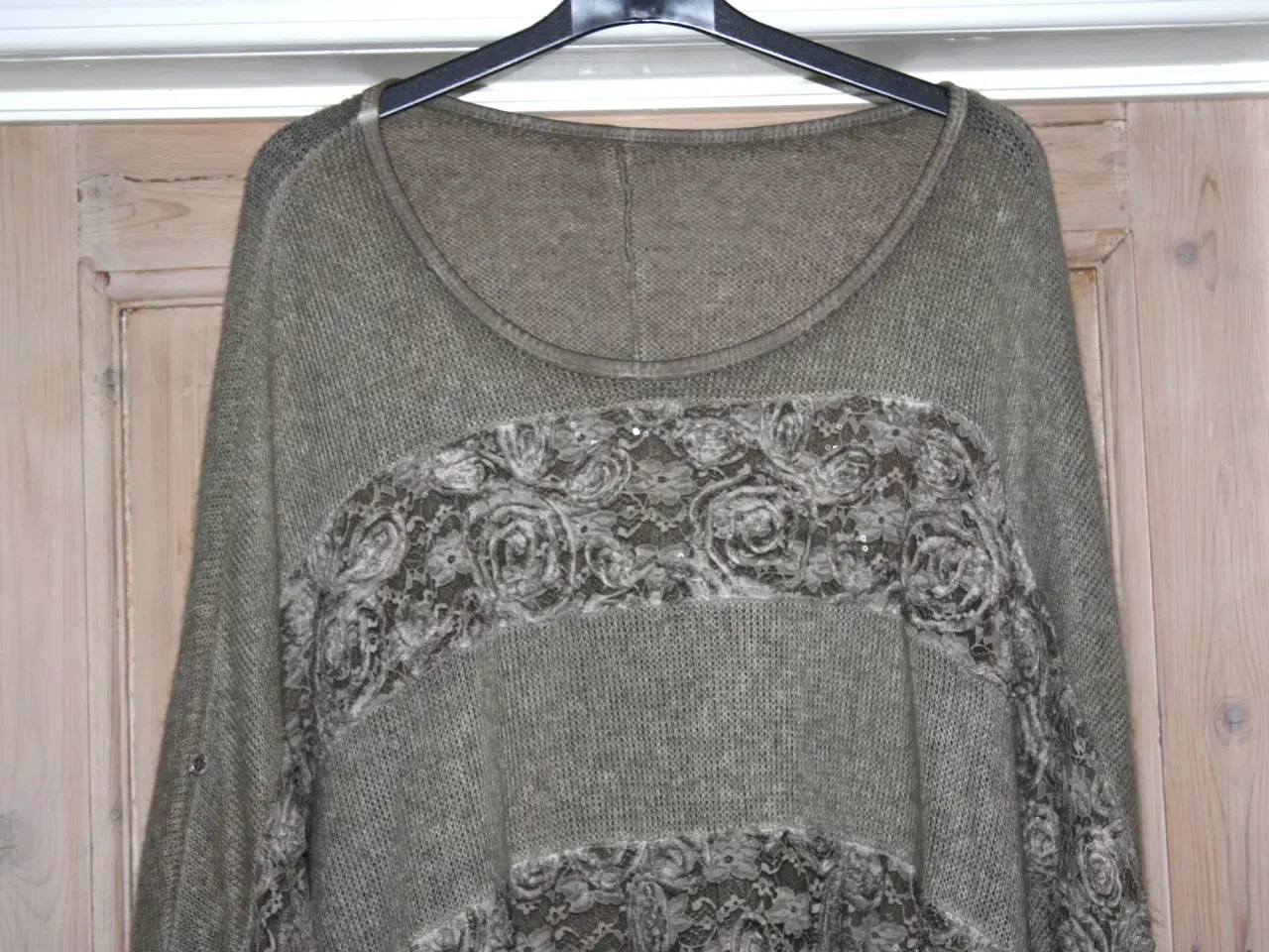 Billede 2 - Bluse made in Italy str. L 30% mohair 70% polyeste