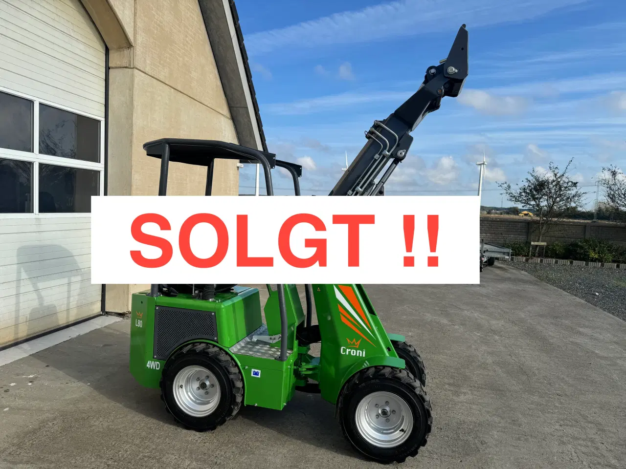 Billede 1 - SOLGT!! / Croni L-80 minilæsser – 2020