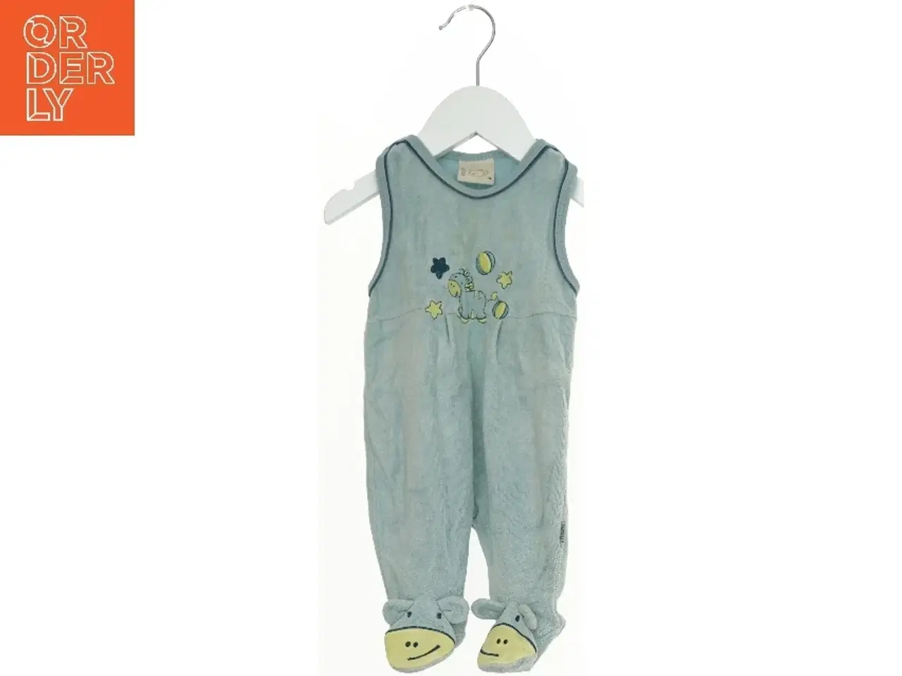 Billede 1 - Blå baby heldragt med dyremotiv fra Fixoni (str. 56)