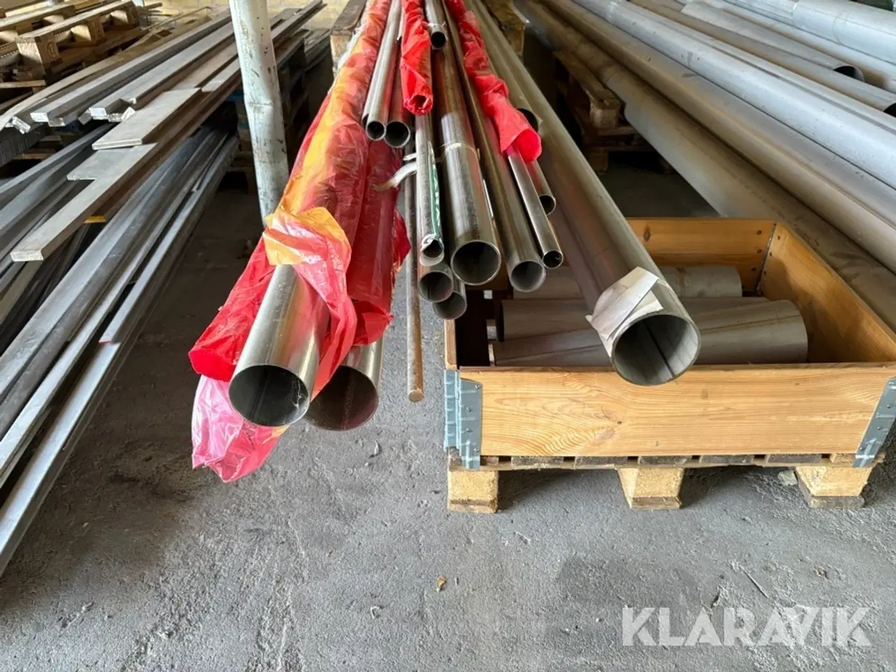 Billede 4 - Rustfristål rør 304/316 + akselstål 18 styk