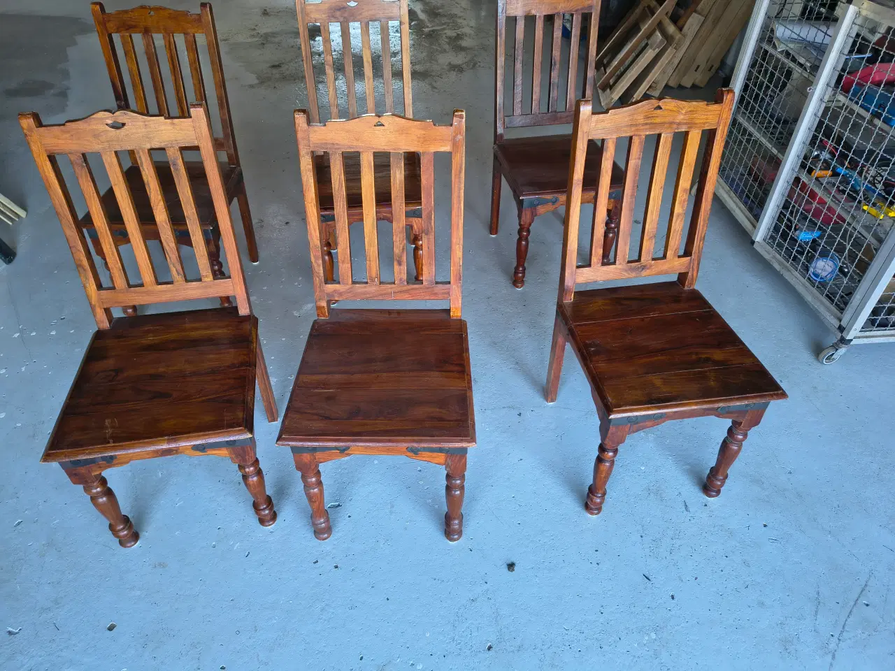 Billede 4 - 6 stk spisebordsstole 