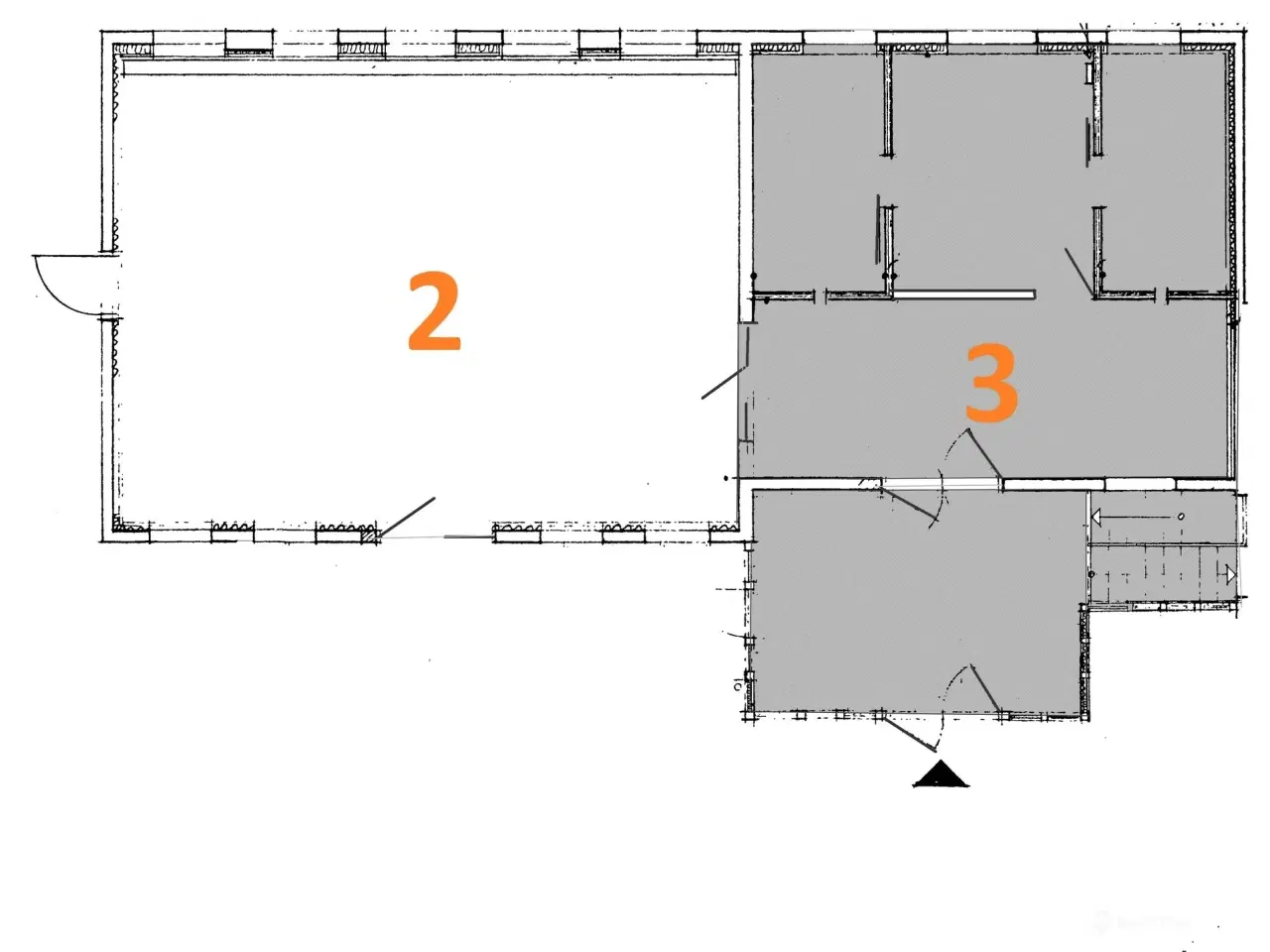 Billede 26 - 3 lejemål til lager. showroom, behandling, kontor m.m. Biladgang til lager –Skiltemulighed mod Grønnevej