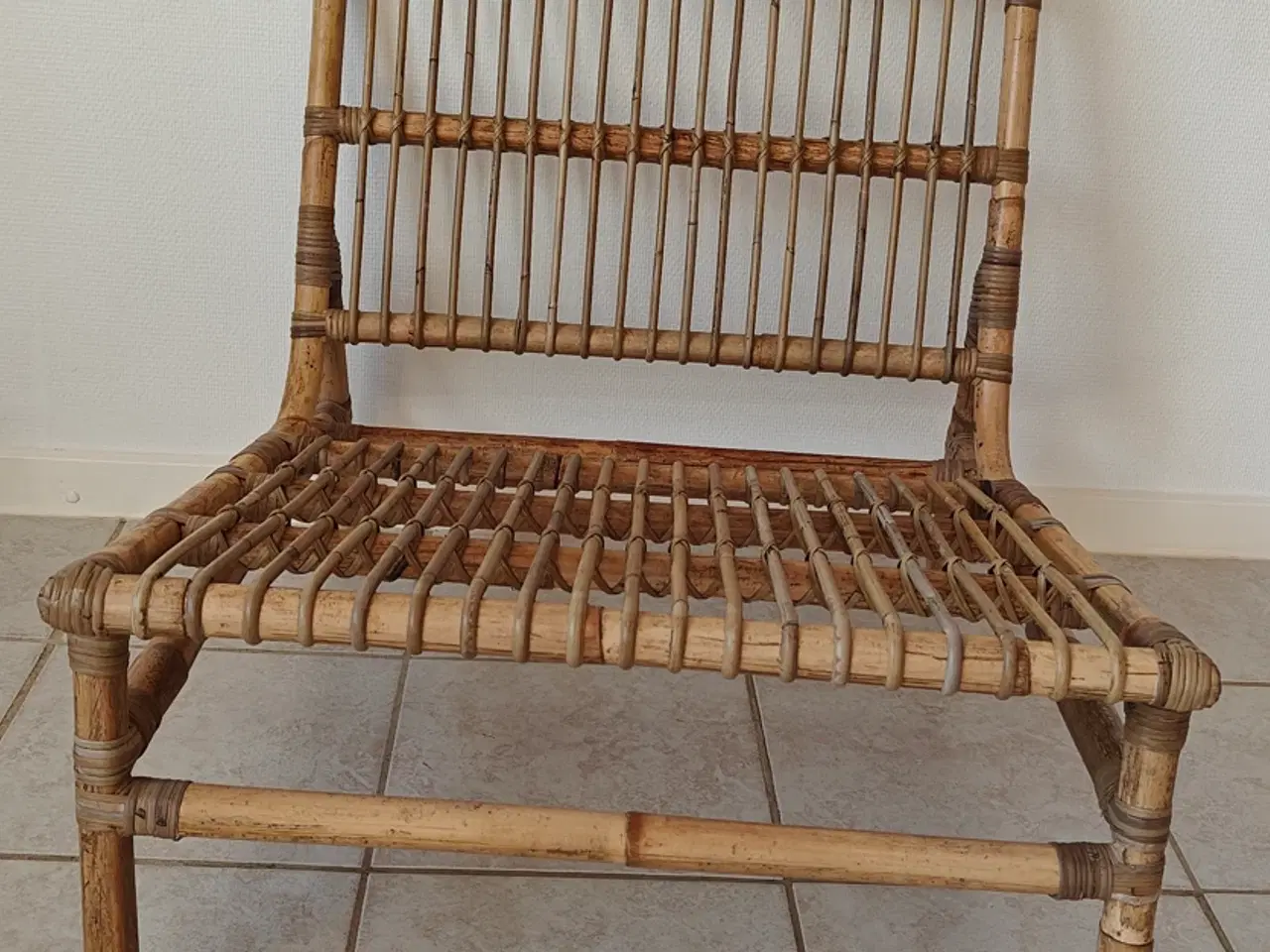 Billede 2 - Have loungestol i Bambus/rattan