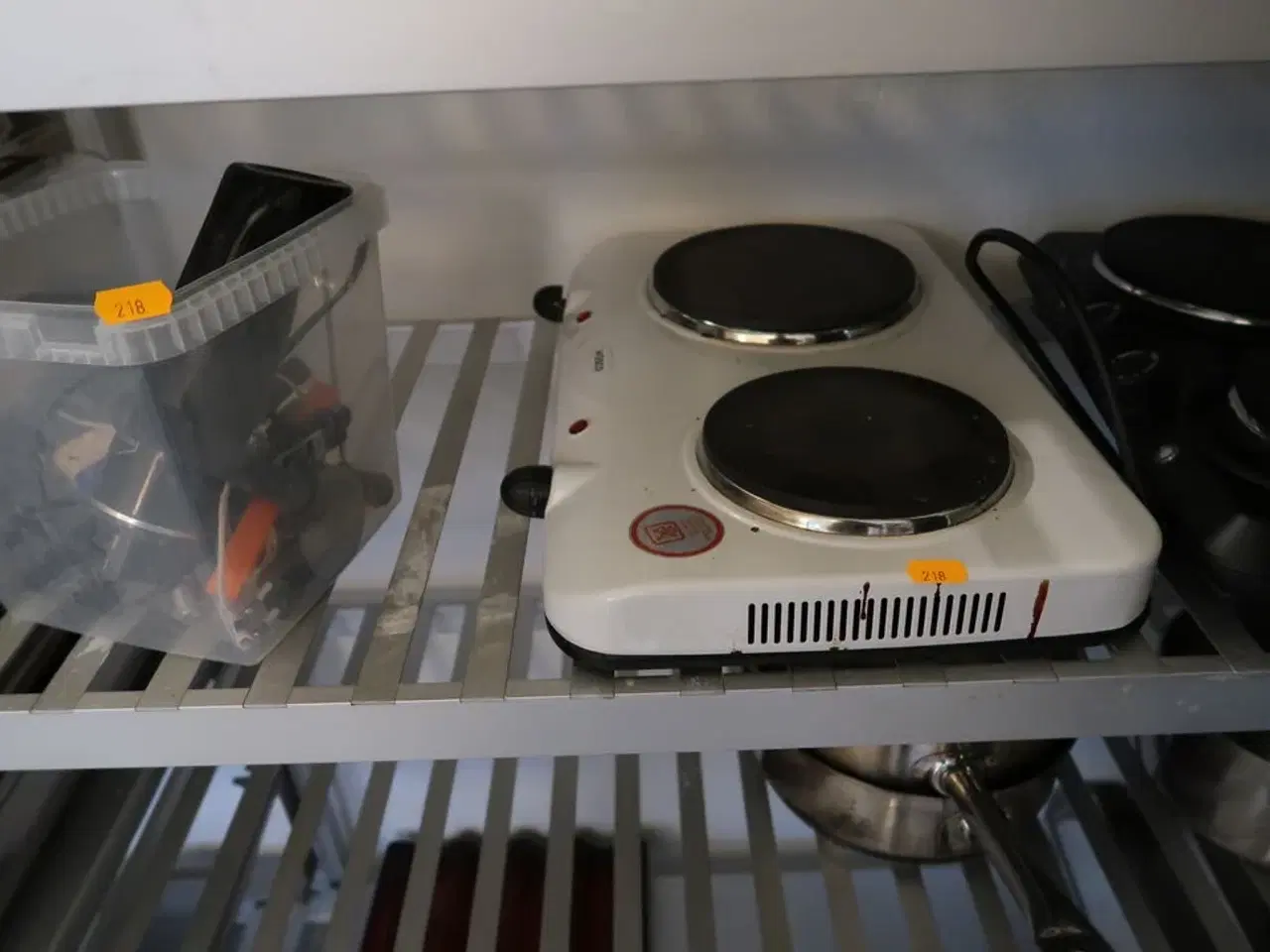 Billede 2 - 2 stk. dobbelt kogeplader samt stavblender OBH NORDICA