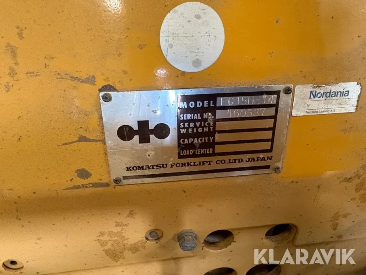 Billede 5 - Truck Komatsu Fg15h