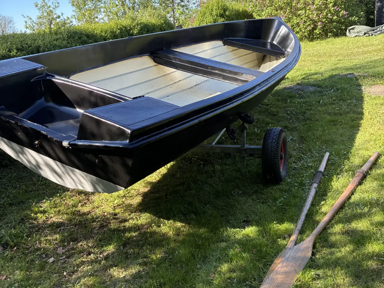 Billede 3 - Jolle 15 fods med motor og ophalervogn