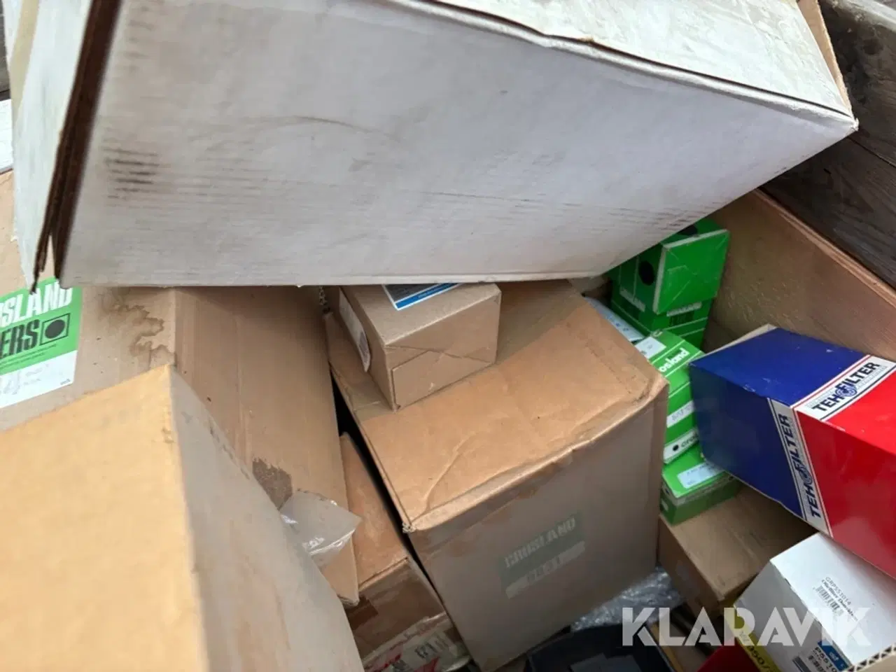 Billede 7 - 4 Paller med assorteret filtre