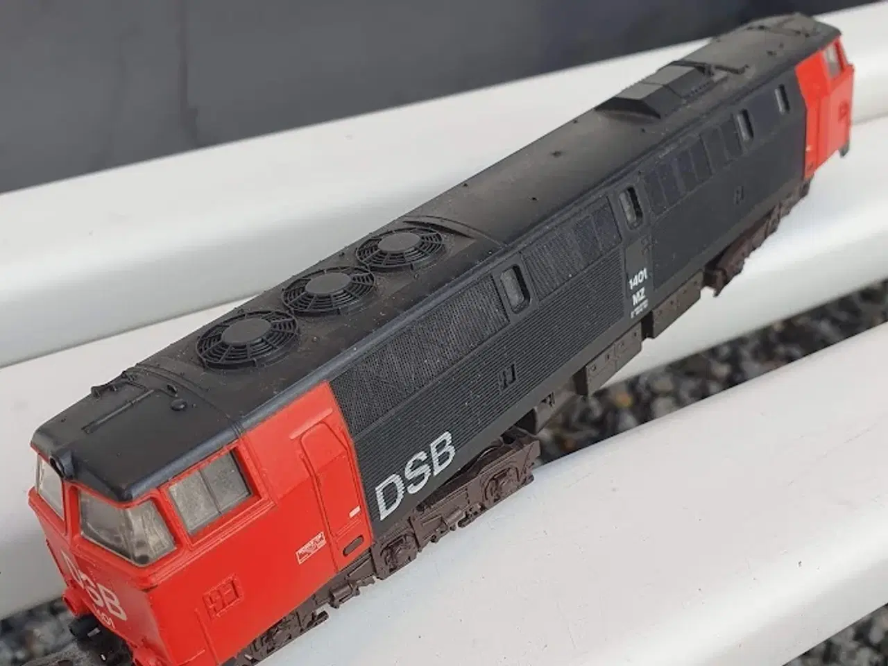 Billede 2 - Modeltog til DSB, model 1401 MZ - spor HO