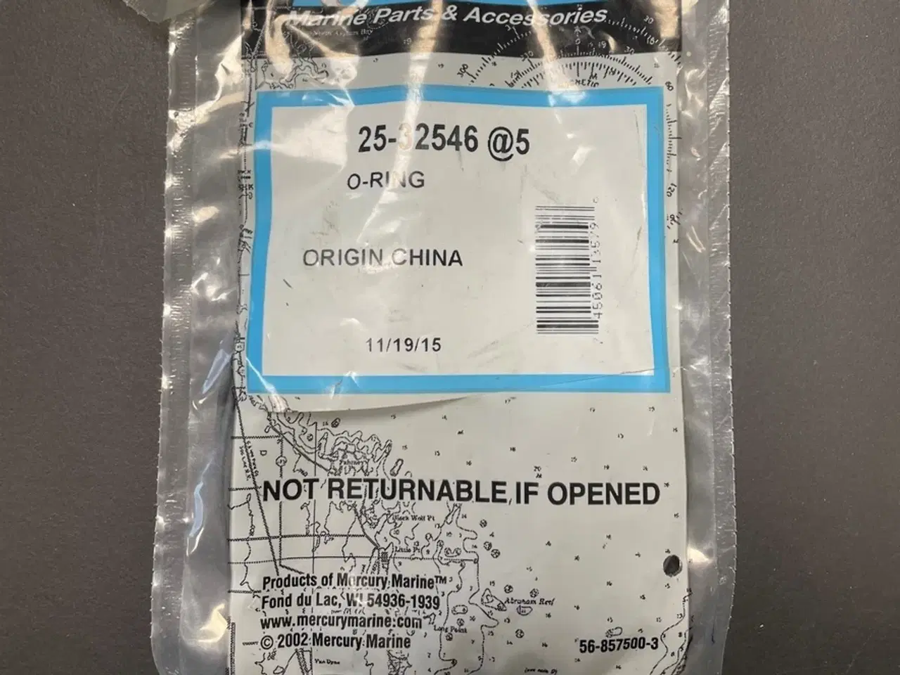 Billede 1 - Quicksilver O-ring end cap Mercury