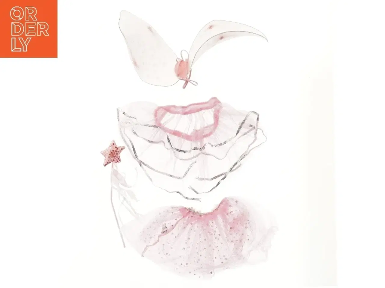 Billede 1 - Fe kostume til børn (str. w: 28 cm)