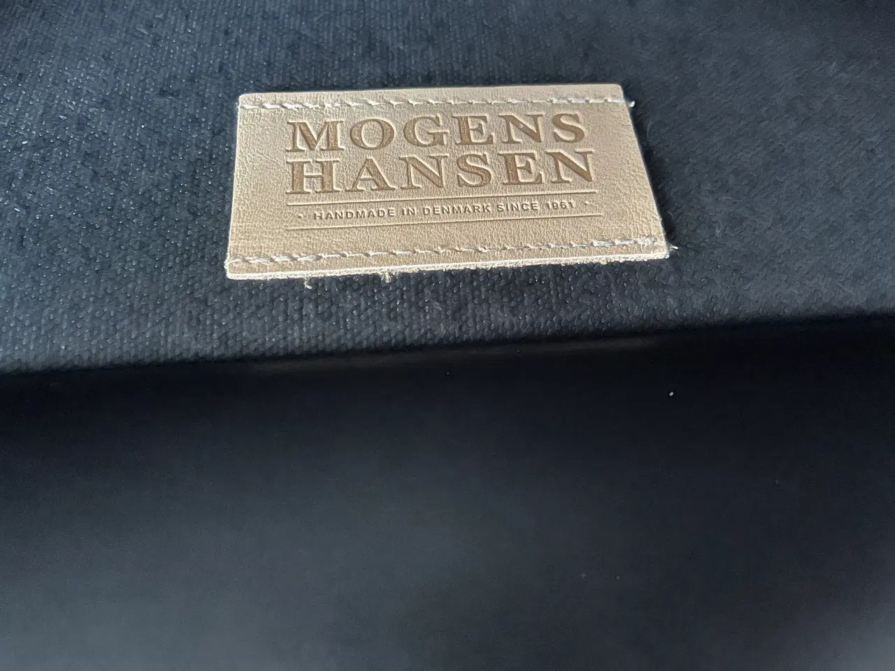 Billede 12 - MH Vascas sort preston læder Hallingdal stof grå.