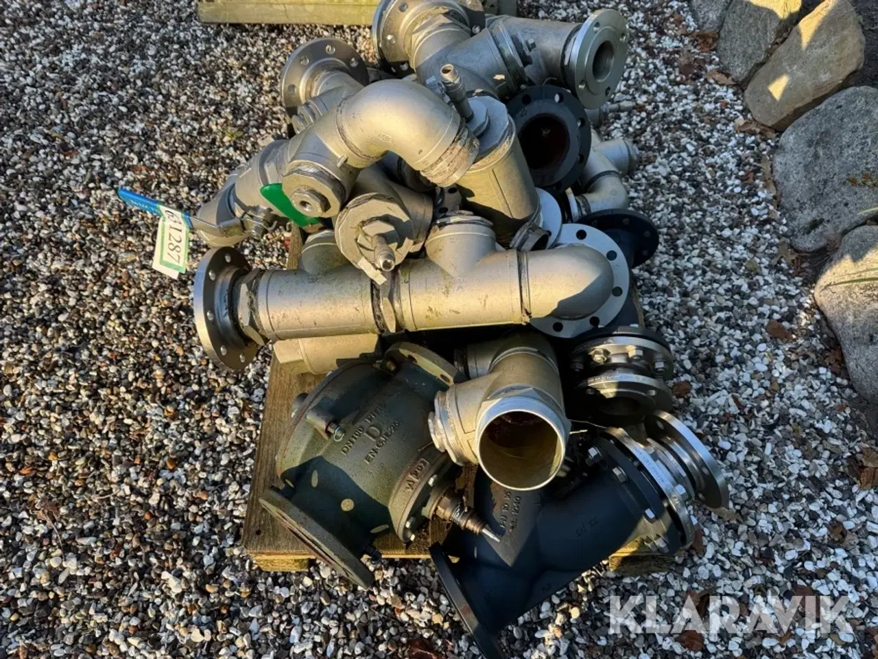 Billede 6 - Lot - diverse ventiler, rørdele og fittings