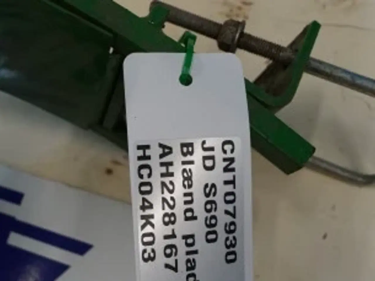 Billede 10 - John Deere S690 Blænd plade AH228167