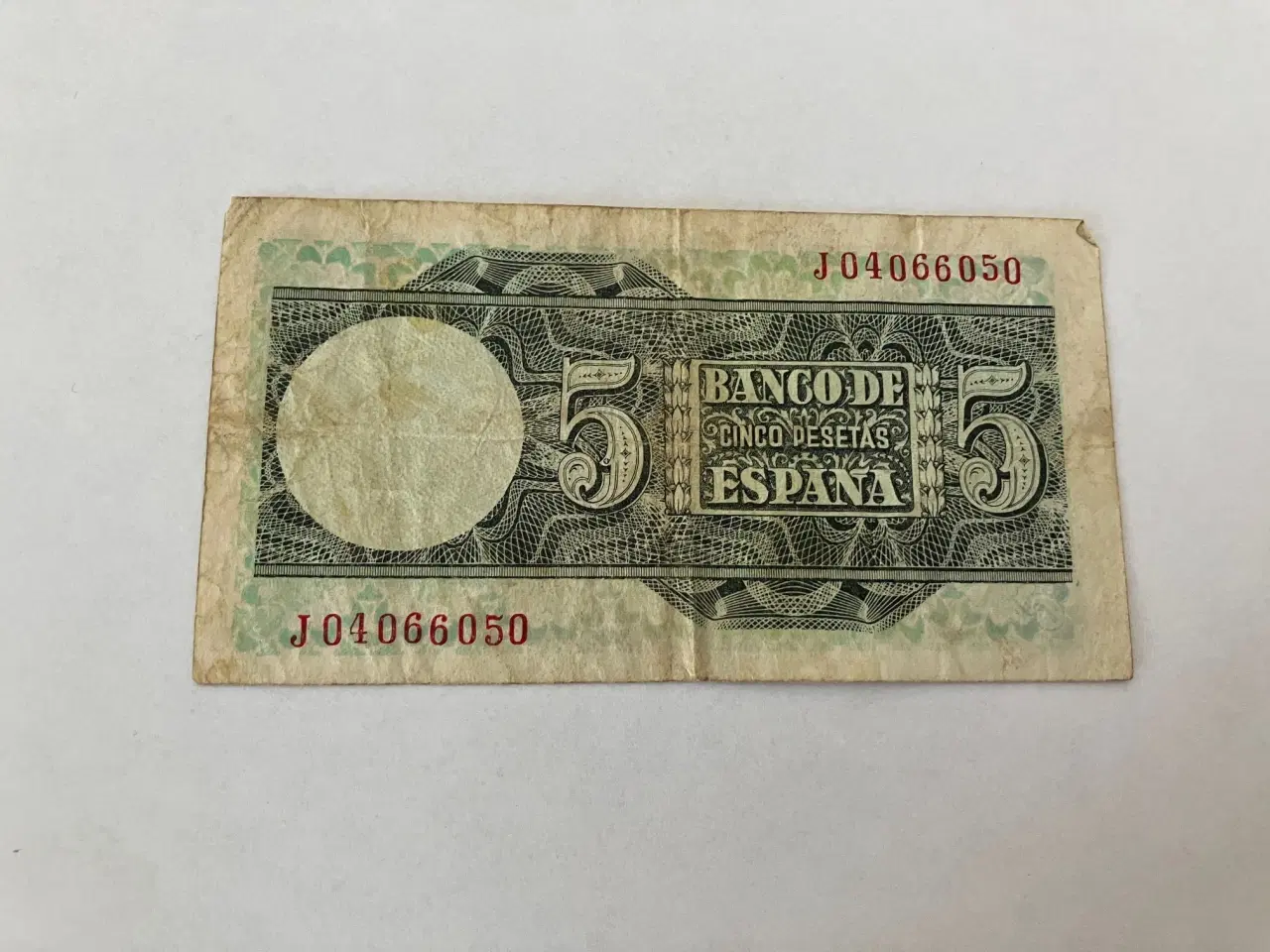 Billede 2 - 5 Pesetas Spain 1948