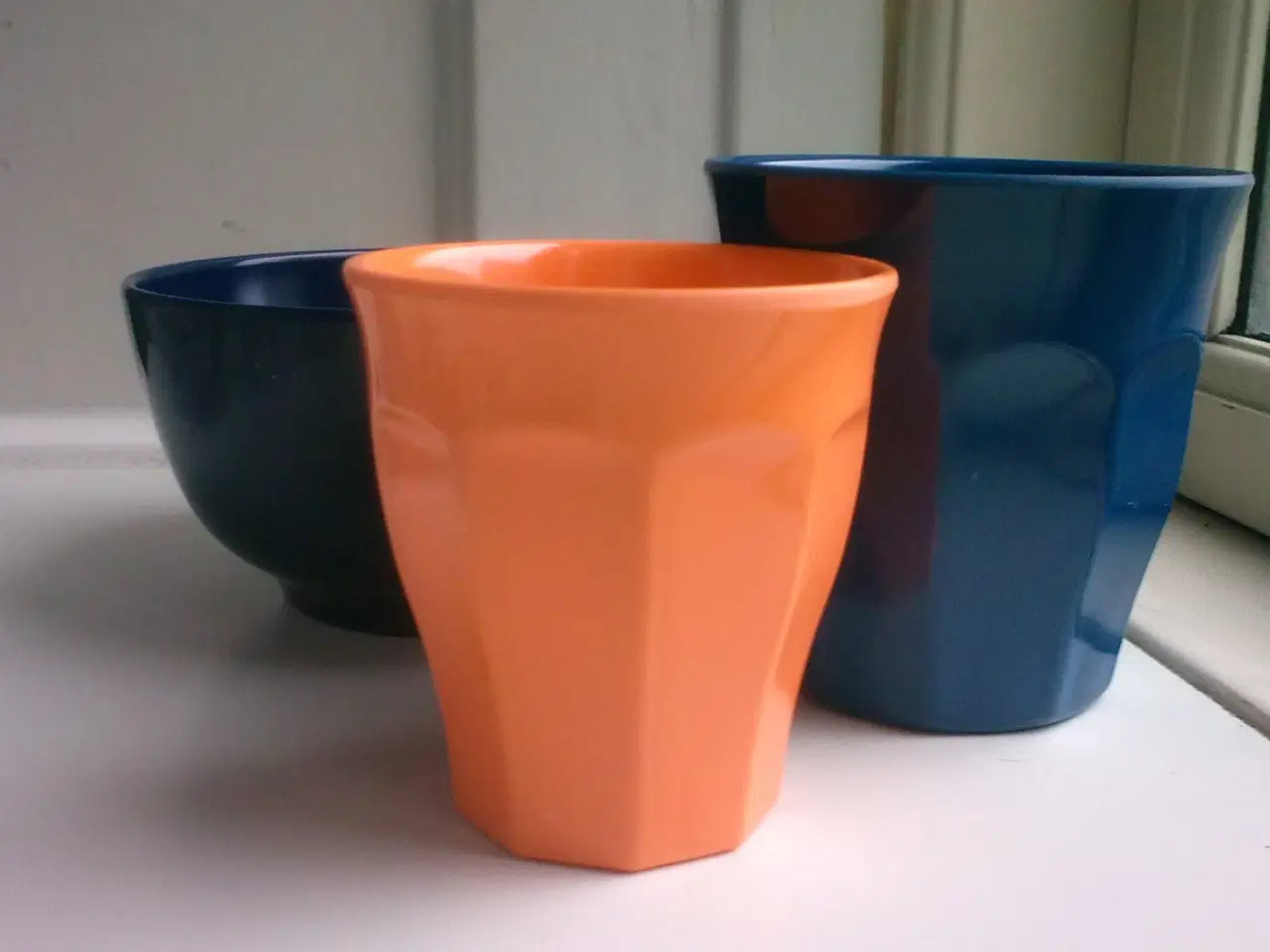 Billede 10 - Melamin til verdens fred LÆS skål & tallerken