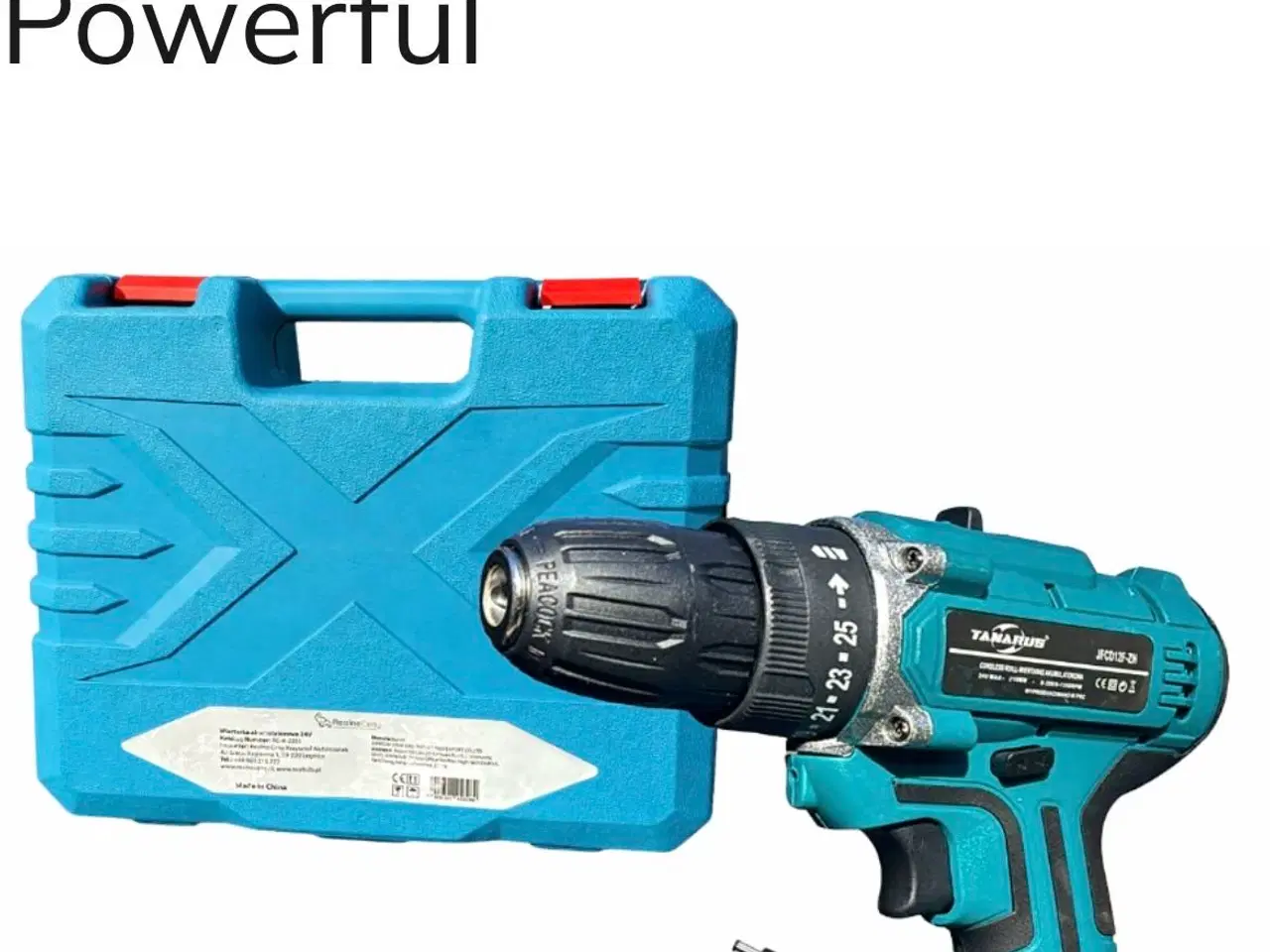 Billede 2 - Skruemaskine med 2 batterier