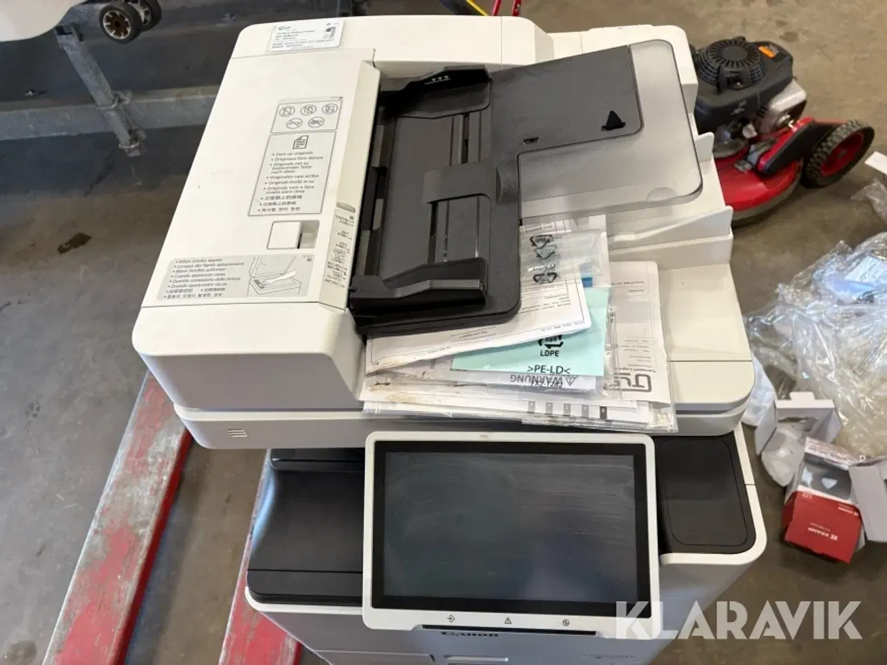 Billede 2 - Kopimaskine Canon IR ADV DX C3922i C3922i 4x550 kassetter