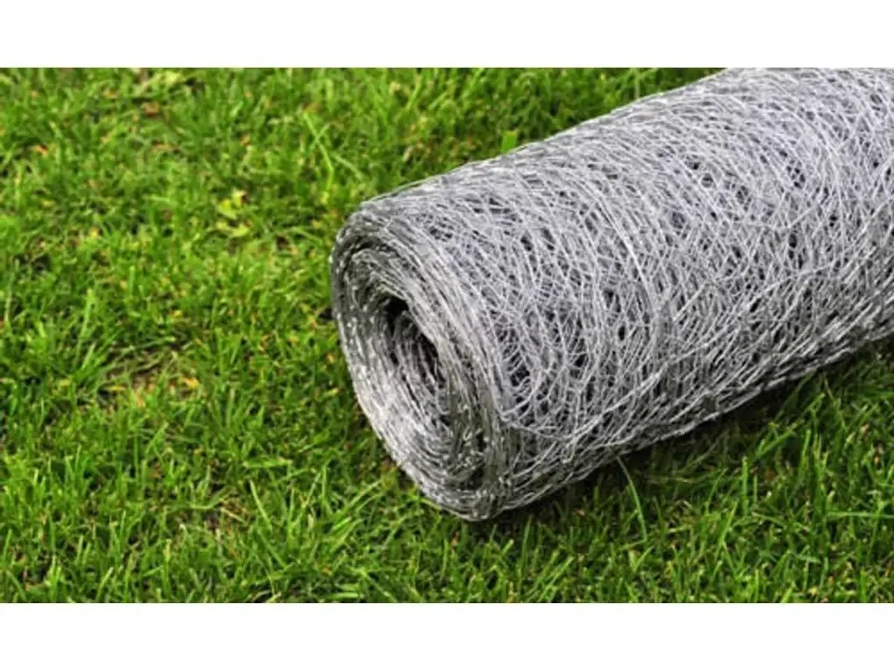 Billede 4 - Hønsenet galvaniseret stål 25 x 1 m sølvfarvet