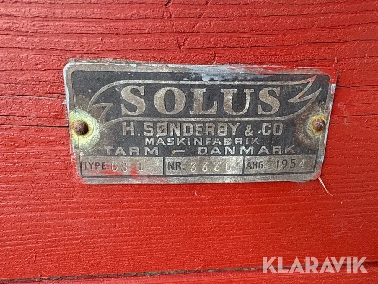 Billede 5 - Mini Blokvogn SOLUS GS 1