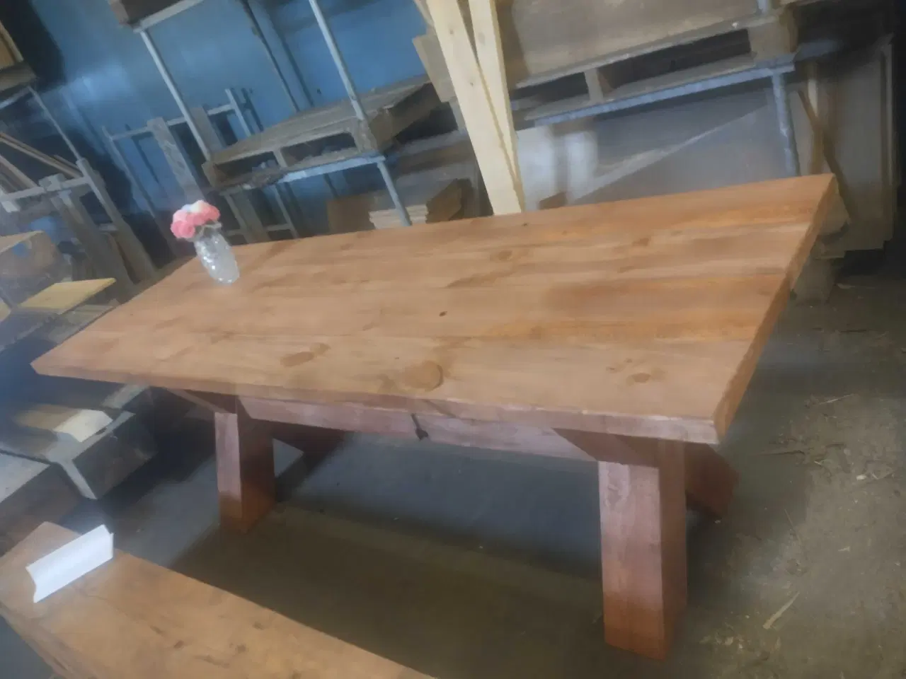 Billede 1 - Rustik bord genbrugstræ
